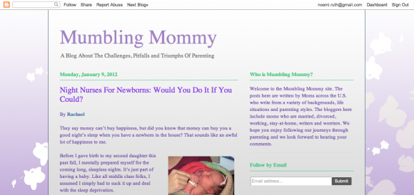 Mumbling Mommy