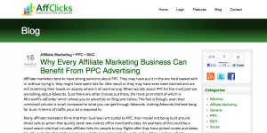 AffClicks Affiliate Marketing Blog