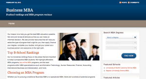 MBA Program Reviews