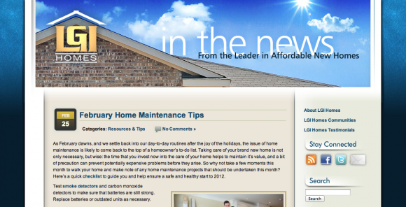 LGI Homes Blog