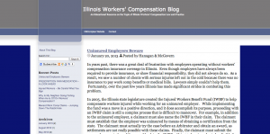 Illinois Workers' Compensation Lawyers Blog