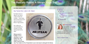 The Rascally Rabbit: A Bikram Yoga Trip